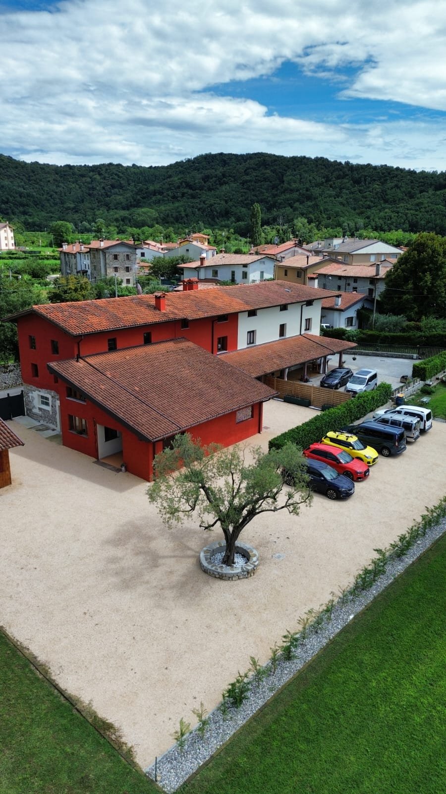Il parcheggio della Dolce Vita Guest House